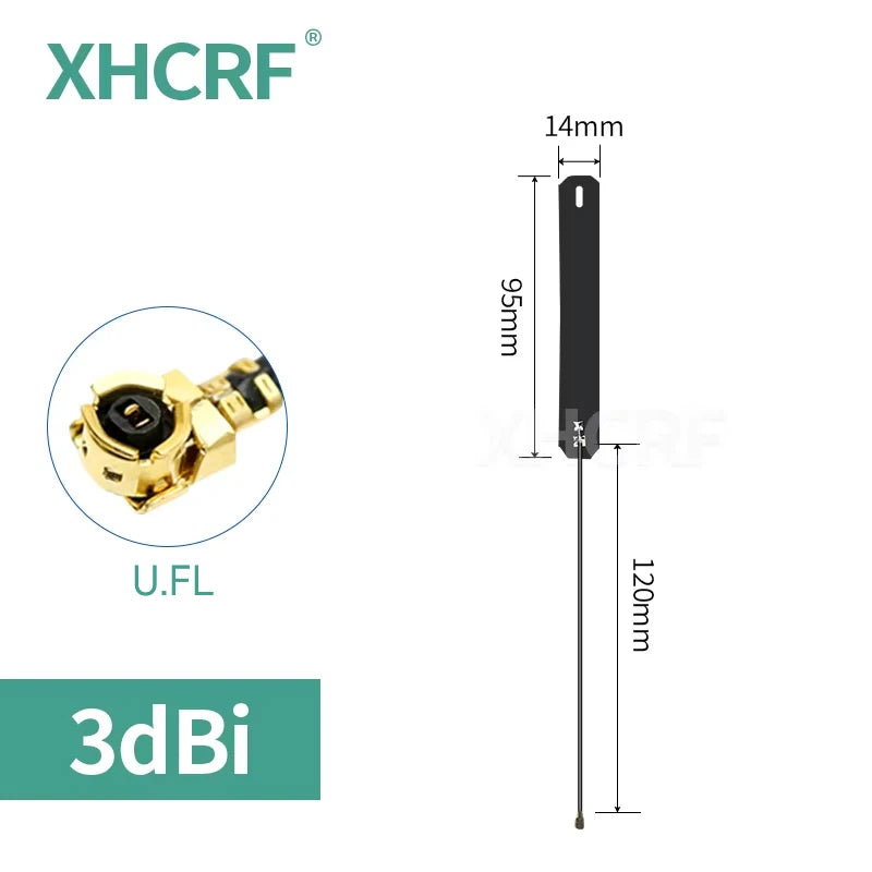 10pcs LoRa 915 MHz Antenna U.FL 915M Embedded Antennas for Communication Module Motherboard Antenna FPC Aerial for PCB