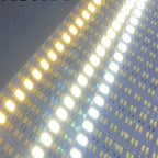 10PCS 8CM 25CM 50CM 12V 24V LED Hard Rigid Strip Bar Light Double row led strip 144leds/m SMD 5730 Superbright Warm Cool White