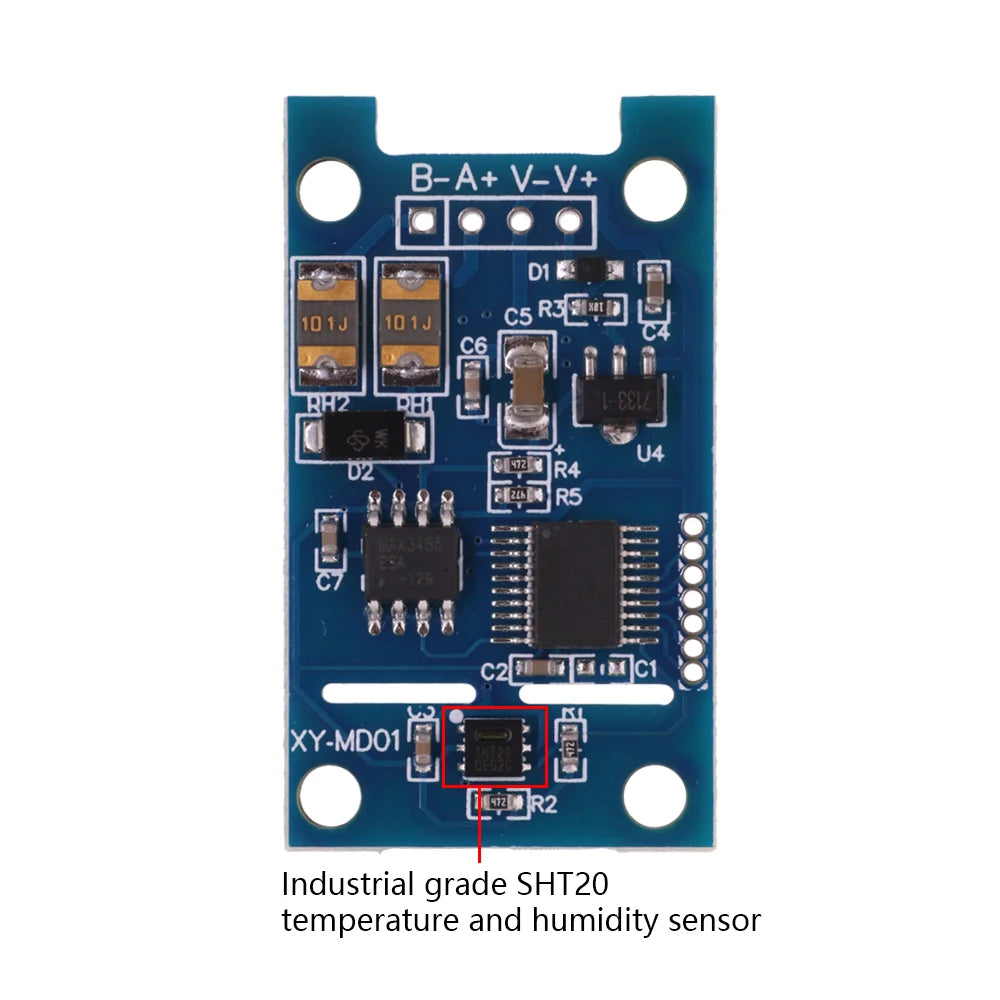 High Precision SHT20 Modbus RS485 Temperature Humidity Transmitter Monitoring Sensor