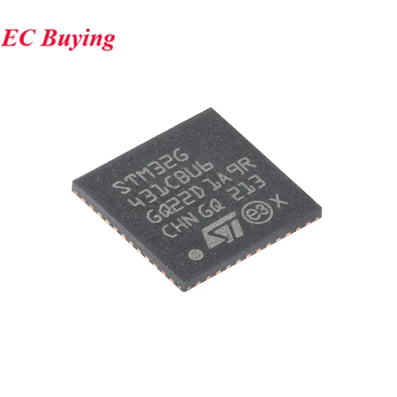 5Pcs/1pc STM32G431CBU6 STM32G431 STM32G 431CBU6 STM32 32G431CB UFQFPN-48 ARM Cortex-M4 32-bit Microcontroller MCU Chip IC