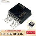 2PCS IPB180N10S4-02 4N1002 TO-263-7 N-channel 100V MOSFET High Current Low Internal Resistance Field-Effect Transistor