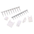 5 Sets HY2.0 2.0mm Wire to Wire Connector Kit, Male & Female Aerial Docking Terminal Housing (2P 3P 4P 5P 6P)