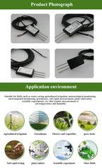 TR-THC03O 3 in 1 Soil Temperature Humidity Conductivity Sensor Soil Moisture Temperature EC Sensor Portable Soil Sensor