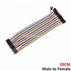 Dupont Line 10CM 20CM 30CM 40Pin Male to Male + Male to Female and Female to Female Jumper Wire Dupont Cable for Arduino DIY KIT