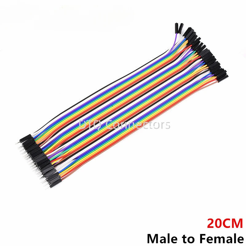 Dupont Line 10CM 20CM 30CM 40Pin Male to Male + Male to Female and Female to Female Jumper Wire Dupont Cable for Arduino DIY KIT