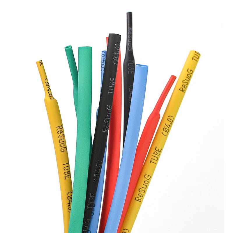 1M1.6/2.4/3.2/4.8/6.4/7.9/9.5/12.7/15mm Dual Wall Heat Shrink Tube 3:1 Ratio Adhesive Lined with Glue Tubing Wrap Wire Cable Kit