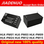 1PCS New HLK-PM03 PM03 HLK-PM01 PM01 HLK-PM09 PM09 HLK-PM12 PM12 HLK-PM15 PM15 HLK-PM24 PM24 AC-DC isolation switch power module