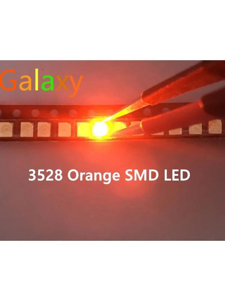 3528 1210 1000pcs SMD LED Diodes Diode SMD LED Diodo Kit Green RED WARM White ICE Blue Yellow Pink Purple-UV IR  Orange rgb