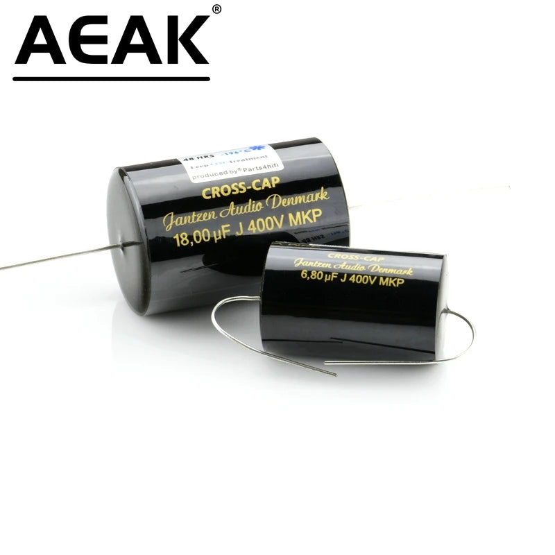 Denmark Jantzen Audio Crosscap Frozen version MKP Audio Film Coupled Frequency Divider Capacitor 400Vdc 0.22uf~22uf ±5% 1PCS