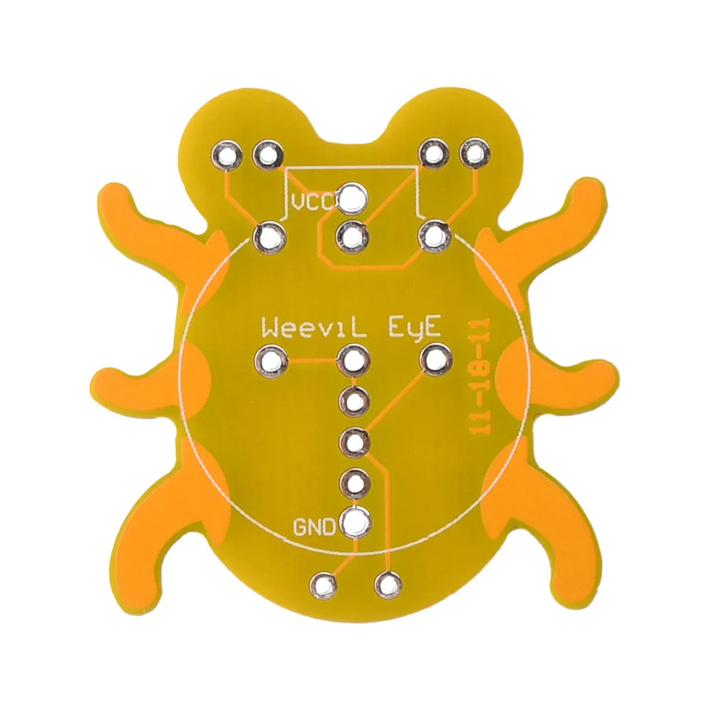 DIY Weevil Eye LED Photoresistor Sensor Module Soldering Learning Kit DIY Beginner Learn to Solder Fun Kit