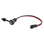 Electric Scooter 5.5 x 2.1mm DC Power Jack Socket Female Panel Mount SM Male Plug Connector Cable 5.5*2.1 mm for Electric Bike