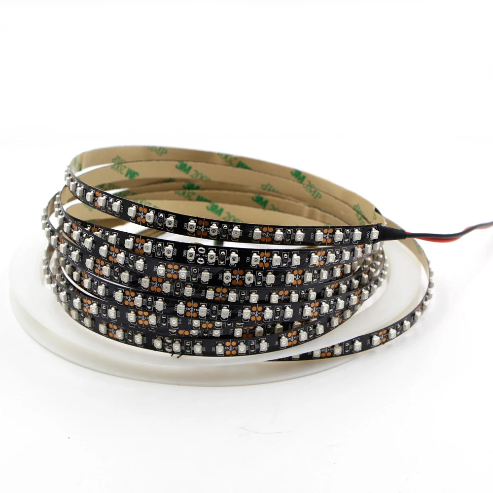 DC 12V SMD 3528 5050 Flexible LED Strip Orange Light 60/120 LEDs per Meter DIY Car Chassis Lighting Strip for Vehicle