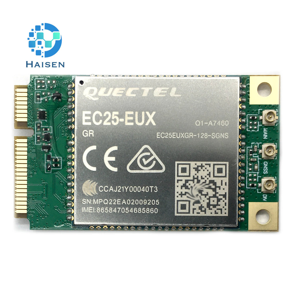 HAISEN QUECTEL LTE Cat 4 Module PCI Express® Mini Card EC25 EC25-EUX MINI PCIE EC25EUXGA-MINIPCIE EC25EUXGR-MINIPCIE