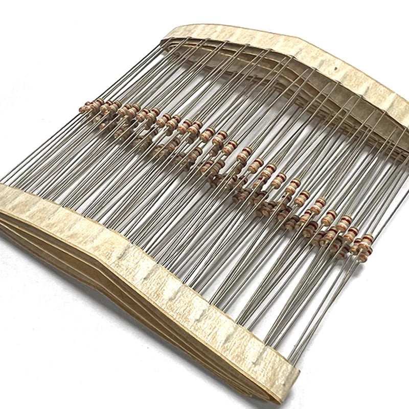 100PCS 1/8W Carbon Film Resistor 5% 0R-1M 1R8 18R 180R 1K8 18K 180K 1.8 18 180 R K Ohm 0.125W 1.8R 18R 180R