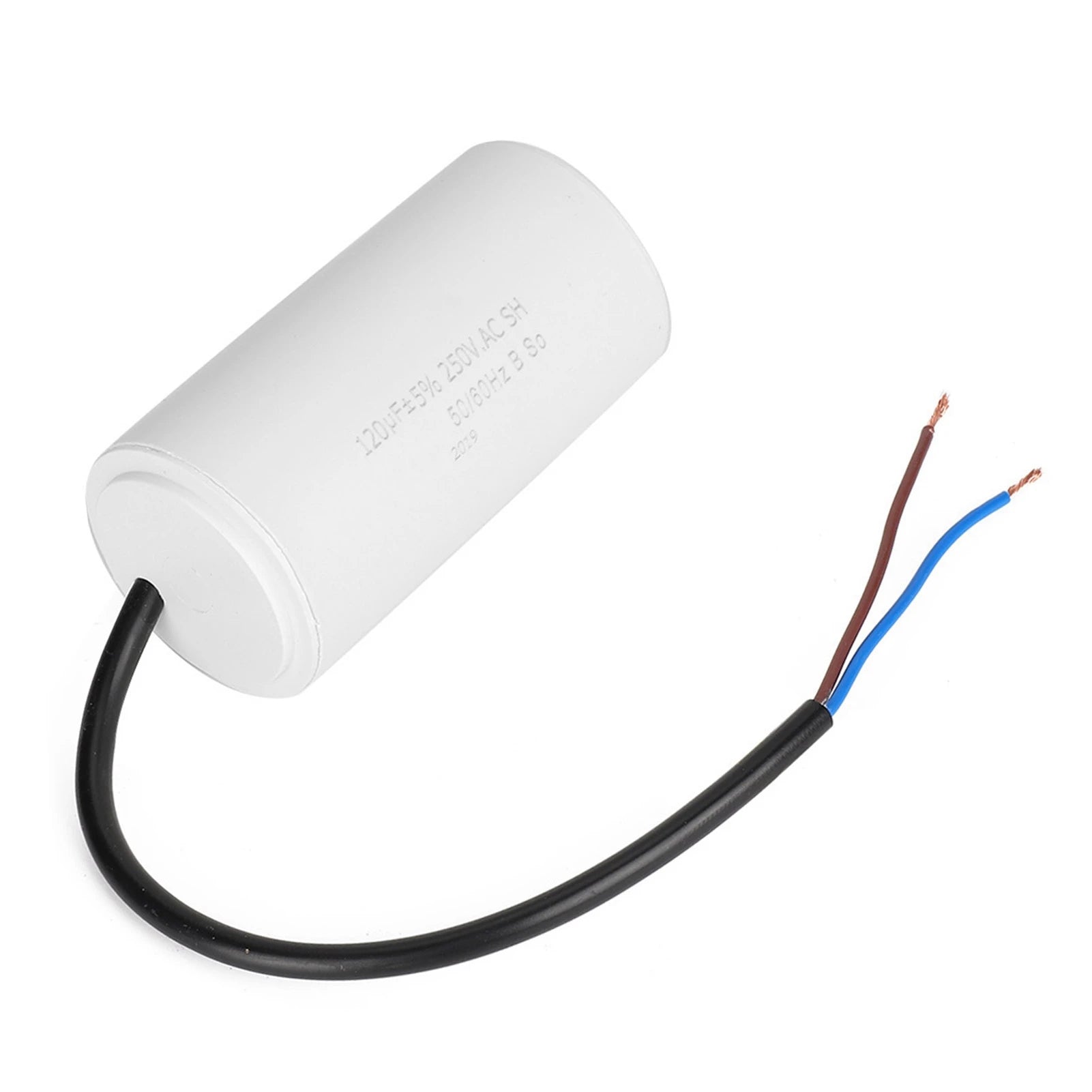 250V AC 120uF 50/60Hz CBB60 Motor Capacitor Run Capacitor for Motor Air Compressor CBB60 Capacitor Run Capacitor with Wire Lead