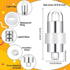 10/20/50pcs Waterproof LED Party Lights Seasonal Lighting for Balloons Paper Lanterns Balloon Wedding Halloween Christmas Party