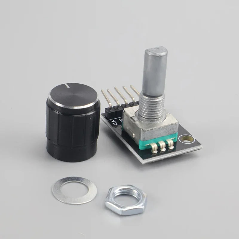 KY-040 Rotary Encoder Module with Push Button 20 Pulse/Revolution 5V for Arduino Menu Control Volume Motor Position