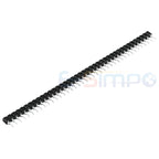 10-100PCS 2.54mm PH3 1*40P Round Hole Female Header Tin Single Row 40P 0.1" Breakable Stackable PCB IC Crystal Socket Connector