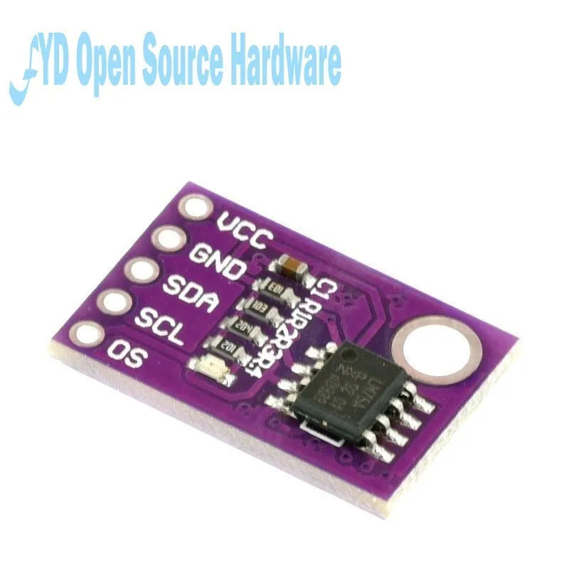 1-10PCS LM75 LM75A CJMCU-75 Temperature Sensor Module High Speed I2C IIC Interface High Precision Development Board