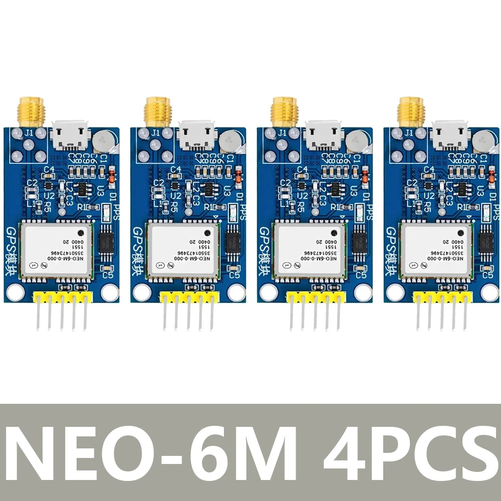 1PCS~8PCS GPS NEO-6M NEO-7M NEO-8M NEO-9m Satellite Positioning Module Development Board for Arduino STM32 C51 Microcontroller