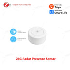 Zigbee Smart Human Presence Sensor MmWave Radar Motion Detector Luminance Temperature Humidity For Zigbee2mqtt Smart Life TUYA