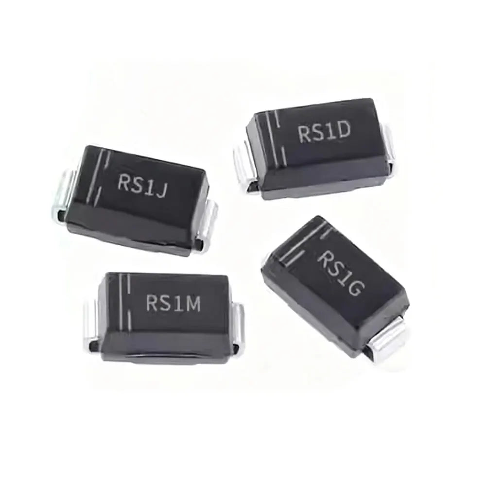 50PCS RS1M RS2M RS1D RS1G RS1J U1SM US2M US1J US1D US1G US2G ES1J ES2J ES1M ES1D ES2D SMA Fast recovery rectifier diode