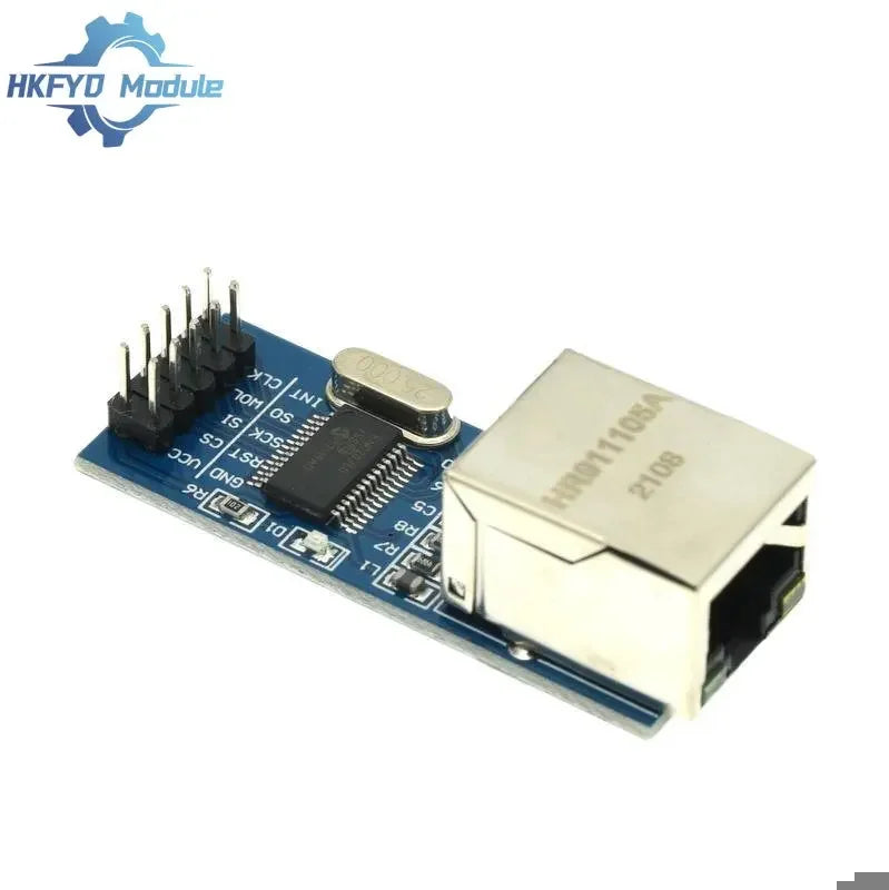 ENC28J60 SPI Ethernet Module - Compact RJ45 Network Board for Arduino for ESP32 STM32 IoT