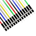 10Pcs 2.54mm Male to Female Dupont Cable Jumper Wires 26AWG for Arduino Breadboard DIY Electronic 1Pin Connector Kit