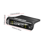 Tire Pressure Solar TPMS Car Tyre Pressure Monitoring System Solar Power Auto Security Alarm Systems Power External Sensor Auto Accessories Universal