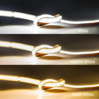 COB LED Strip Light Linear 8/10mm 480/528Leds/m soft Tape Warm Natural White Red Blue Green led lamp DC12/24V