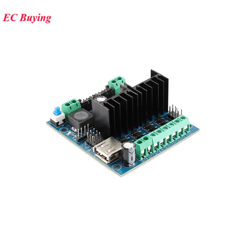 1Pc-10Pcs L298N A3967 DC Stepper Motor Driver Module four-way Controller Board L298 PWM Speed Dual H Bridge Smart Car Robot