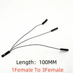 1PCS Dupont 2.54 One Point Two 28AWG Male-to-Female Sub-Line Dupont Line