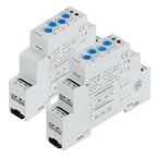TY09-M1 M2 Cyclic Delay Timer Relay Switch SPDT 220V 16A AC/DC12V-240V 50/60Hz 0.1s-100 Days 2SPDT Din Rail