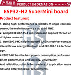 1~5PCS SuperMini ESP32-H2 Development Board Microcontroller Programming Learning Controller Core Board