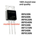brand new 10Pcs/lot IRF9540N IRF540N IRF1310N IRF640N TO-220 IRF9530N IRF630N IRF9520N IRF530N mosfet transistor