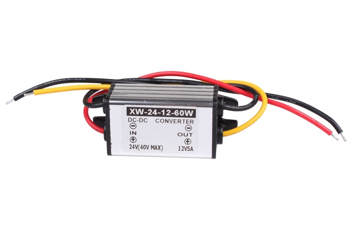 Waterproof Power converter Module 24 V To 12V 5A 60W DC/DC Car Power Converter Supply Adapter Regulator Dustproof Shockproof