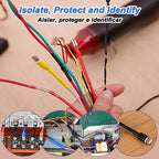 Heat Shrink Tube Kit Thermoresistant Tubing Heat Shrink Wire Wrapping Electrical Connection Cable Insulation Sleeved Protecter