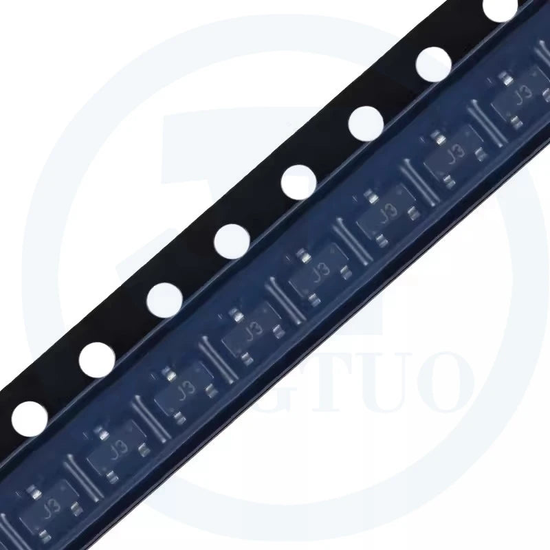 100pcs S9013 J3 0.5A 25V SOT-23 NPN SMD Chip Transistor