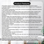 New 2-Channel Internal Resistance Tester 18650 Lithium Battery Auto Charge/Discharge Detector Module DC5V Type-C Interface