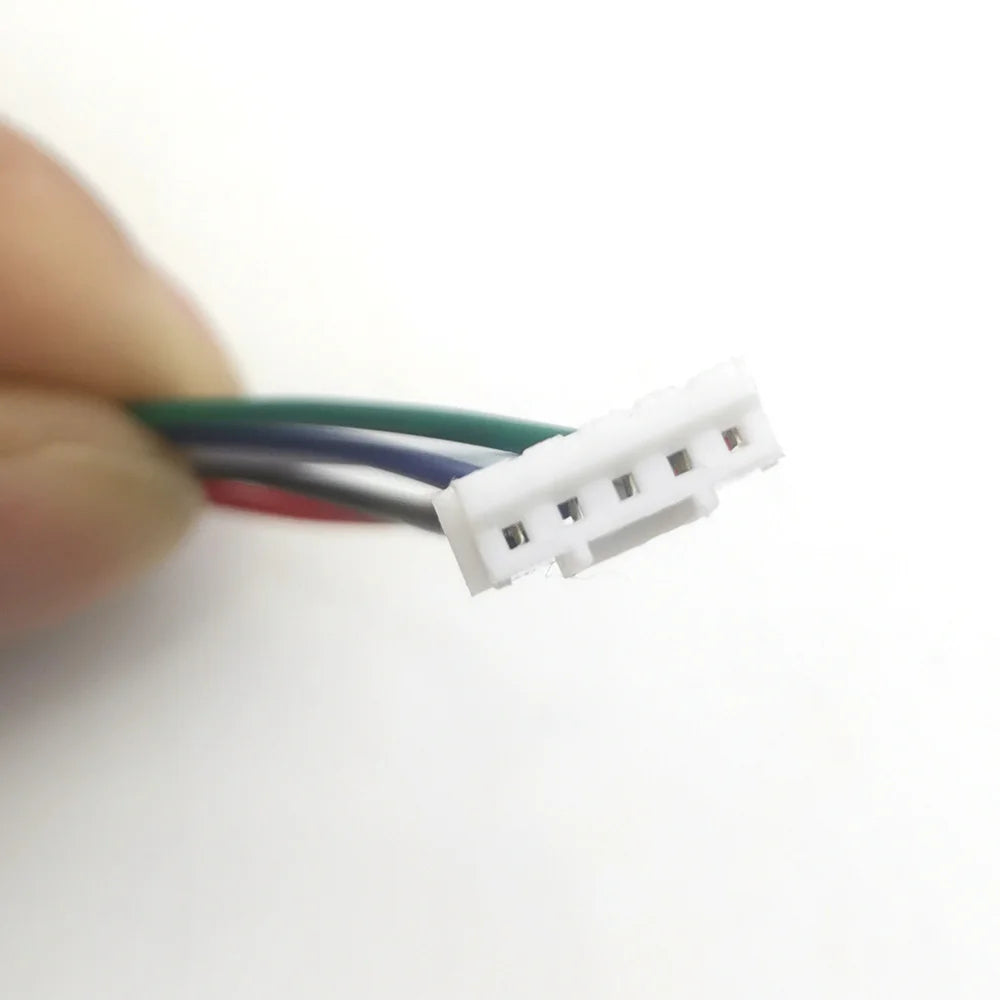 5Pin USB-C Connector With CC Pin Data Nut Snap Plate 4Pin With Wire 3A Waterproof USB Type C to PH2.0 Fast Charging Female Jack