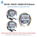 1PCS BN220 BN180 BN880 GPS-GPRS Module DC 3.0V-5.0V TTL Level Dual Antenna Module Built-in Flash BN-220 BN-880