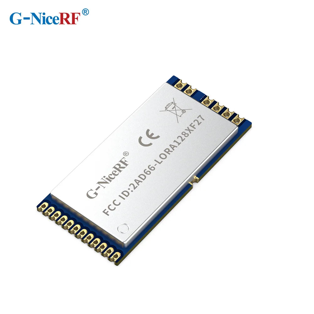 G-NiceRF| 2 PCS LORA1280F27 CE & FCC SX1280 500mW Long Range 2.4GHz LoRa Wireless Transceiver Module
