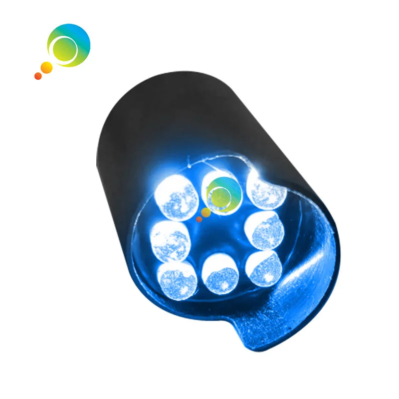 10pcs Mini LED Traffic Signal Light Pixel Cluster 26mm Diameter Yellow Blue Red White Green Replacement Lights for Traffic Signa