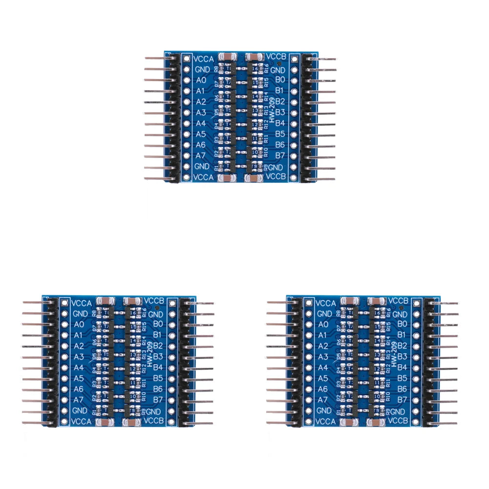 8 Channel Level Conversion Module 5V/3.3V Logic Level Shifter Bi-Directional Module IIC UART SPI TTL for Raspberry Pi