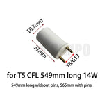 50pcs 25pairs T8 To T5 G13 To G5 Fluorescent 14W 28W CFL Tube Light Sidecap Pin Base Holder Socket Adapter Converter