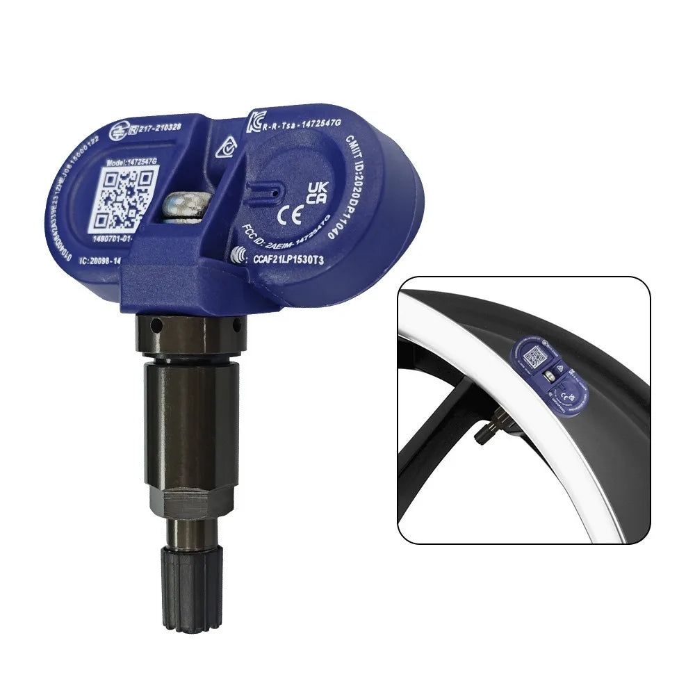For Tesla Model 3 Y S X 2020-2024 Tire Pressure Monitor Sensors BLE Bluetooth TPMS Sensor Replaces 1490701-01-B 1490701-01-C