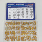 300pcs/480pcs Ceramic Capacitor Assortment Kit For Guitar Capacitor 10Values/24Values 10PF-10uf