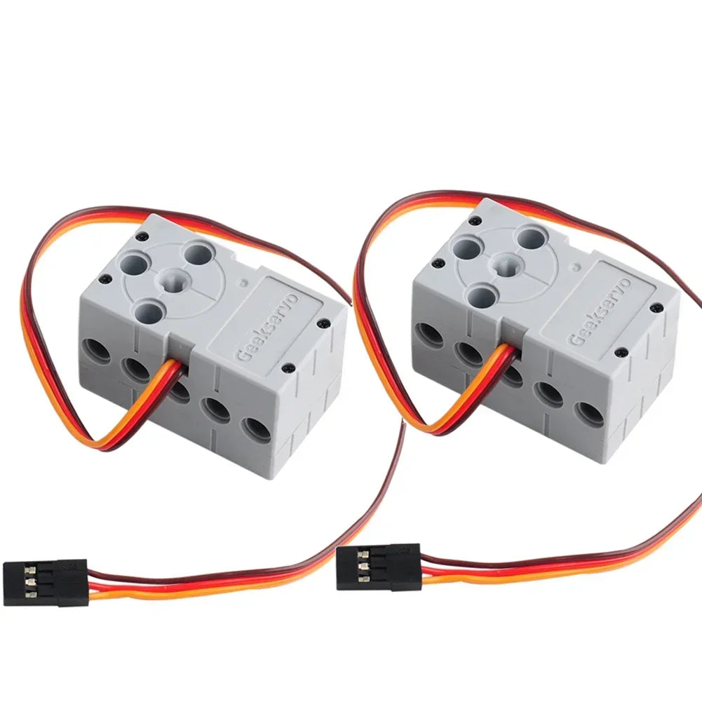 1/4/10pcs 360 Degree 2KG Grey Geek Servo Motor Remote Control for Geekservo 2kg 360 4.8V- 6V for Micro:bit Raspberry Pi DIY Toy