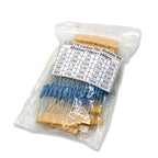 150PCS 300PCS 1/4W 1/2W 1W 2W 3W Resistance 1% Metal Film Resistor Assortment Kit Set 30Values Each 5/10PCS 1~750 1K~820K Ohm