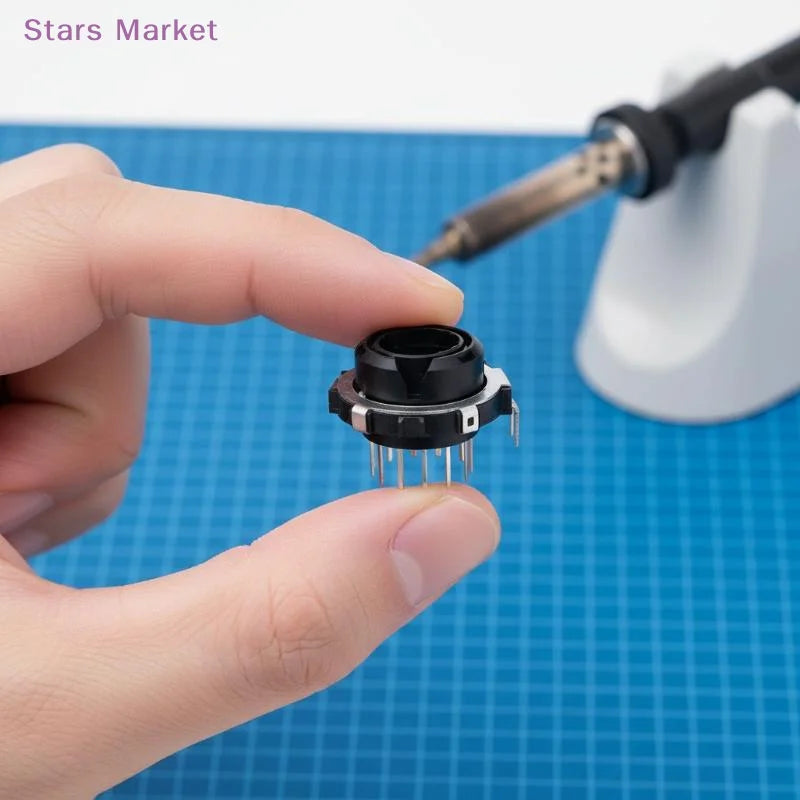 New Hollow Shaft Encoder For EC25 EC28 EC35 360-Degree Rotatable 15-Pulse Position Sensor Encoder Potentiometer